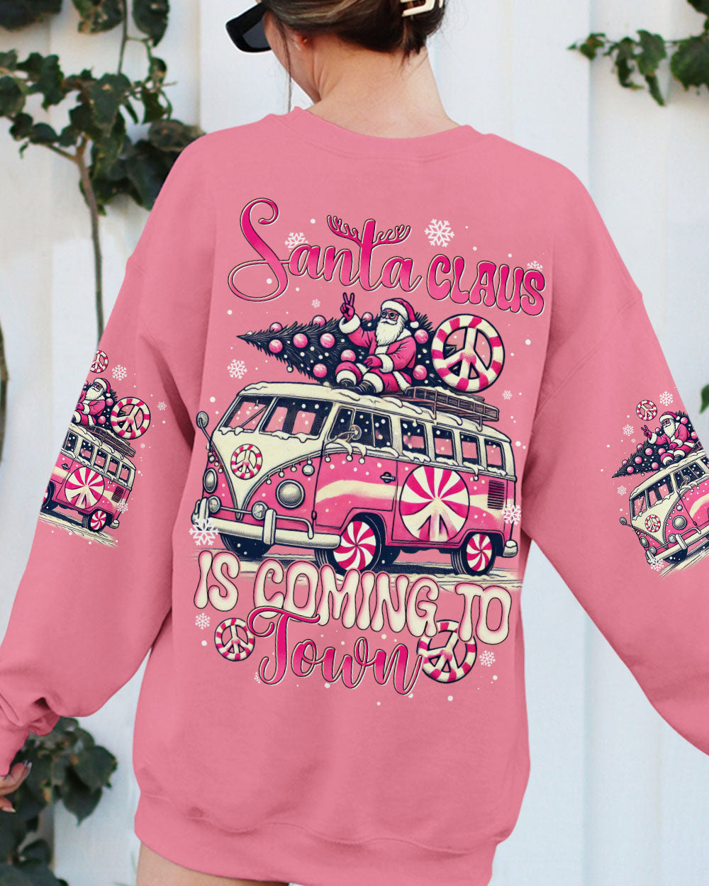 SANTA CLAUS IS COMING CHRISTMAS ALL OVER PRINT - TYTD2310242