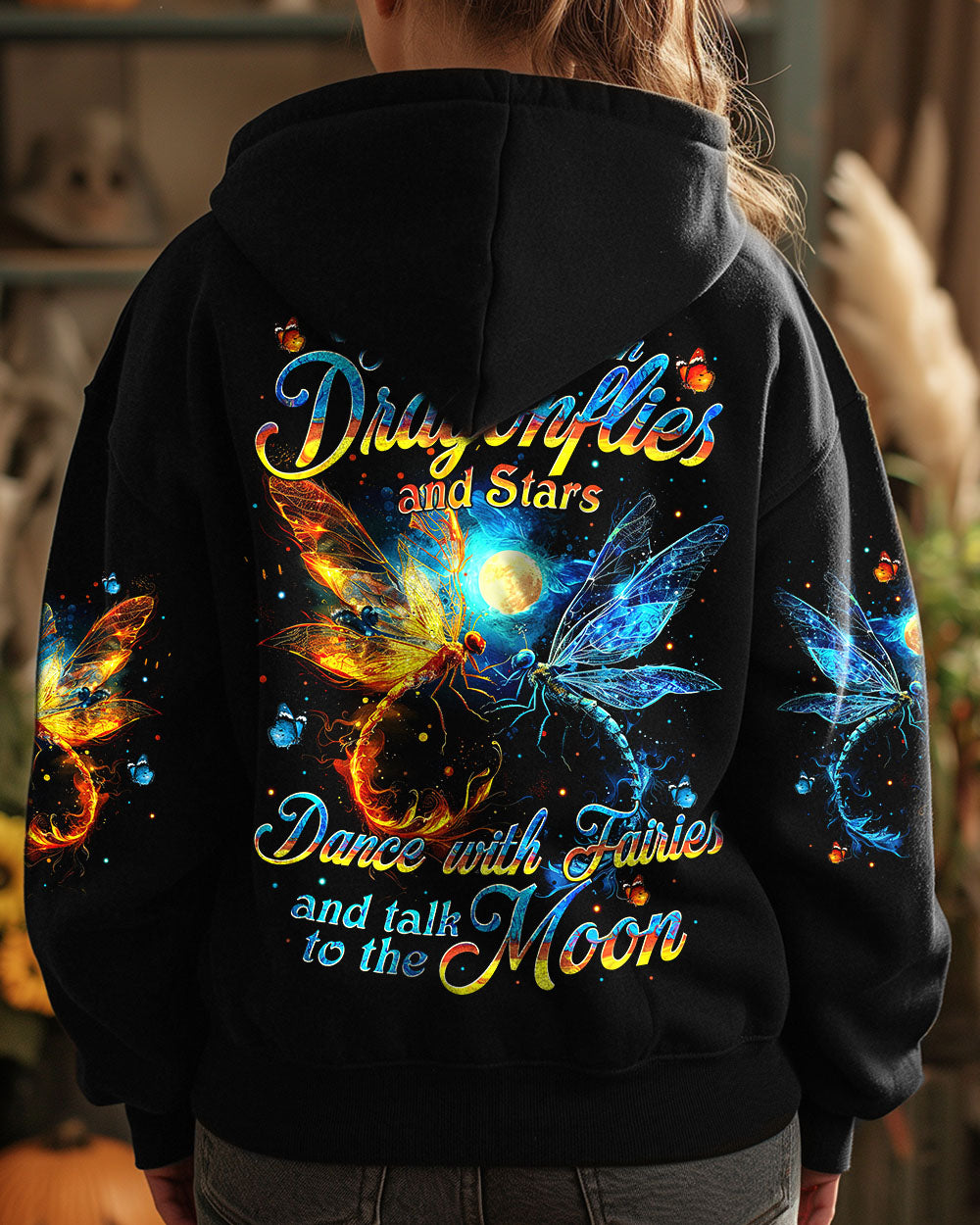 MAY YOU TOUCH DRAGONFLIES AND STARS ALL OVER PRINT - TYTM2311241
