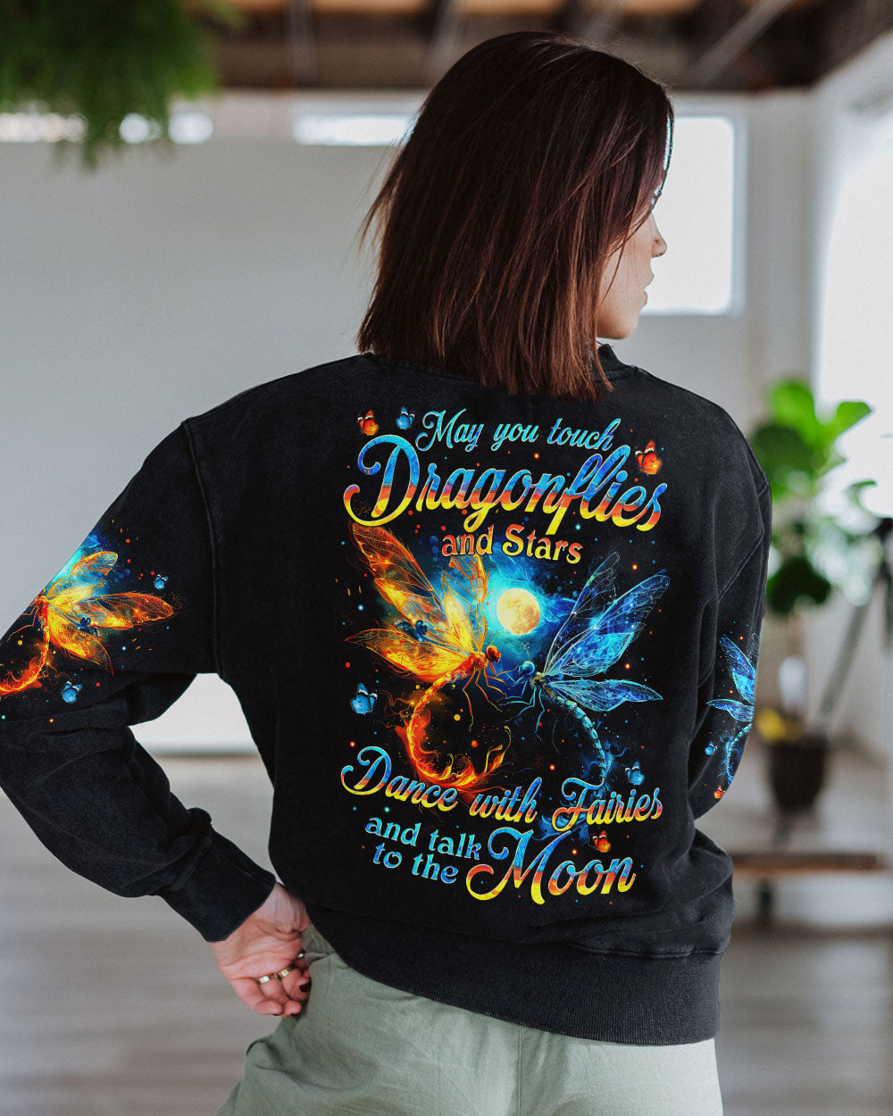 MAY YOU TOUCH DRAGONFLIES AND STARS ALL OVER PRINT - TYTM2311241