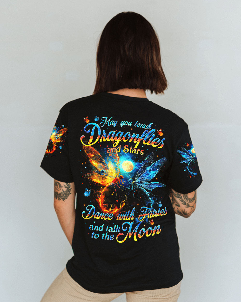 MAY YOU TOUCH DRAGONFLIES AND STARS ALL OVER PRINT - TYTM2311241