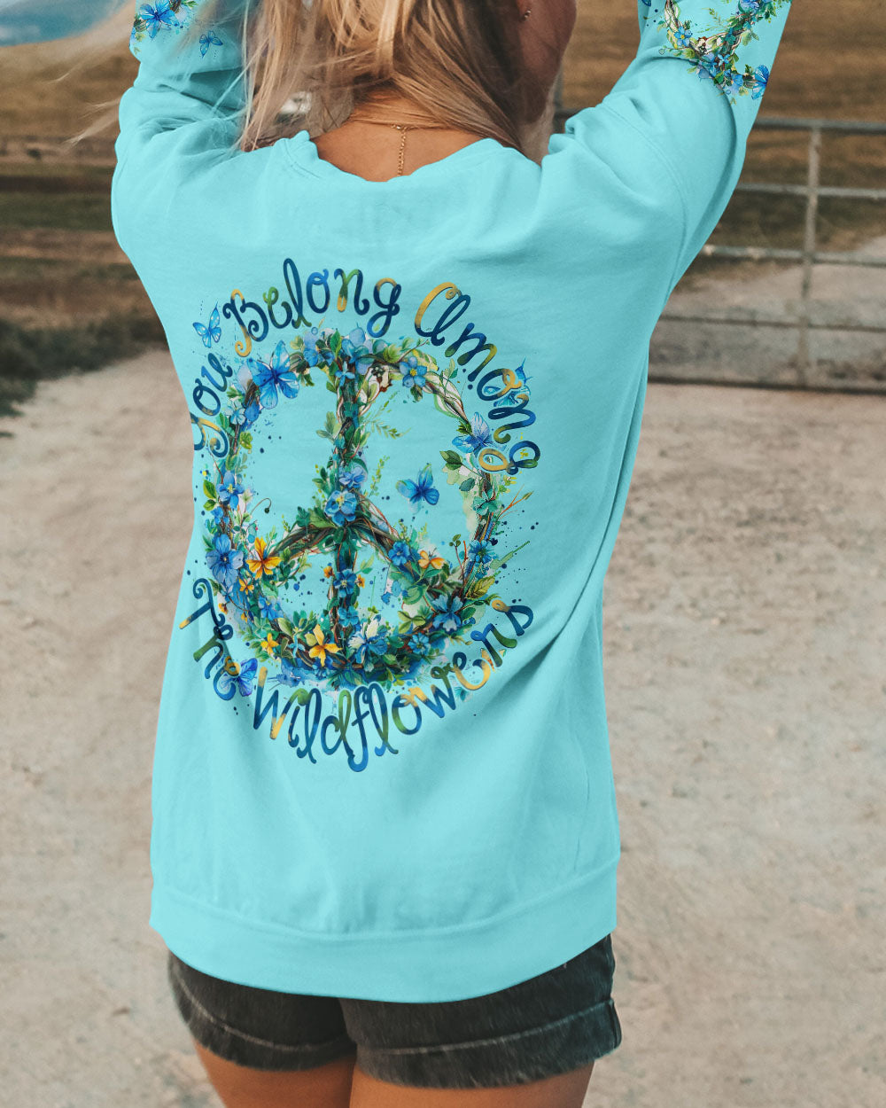 YOU BELONG AMONG THE WILDFLOWERS ALL OVER PRINT - TYTM2405243