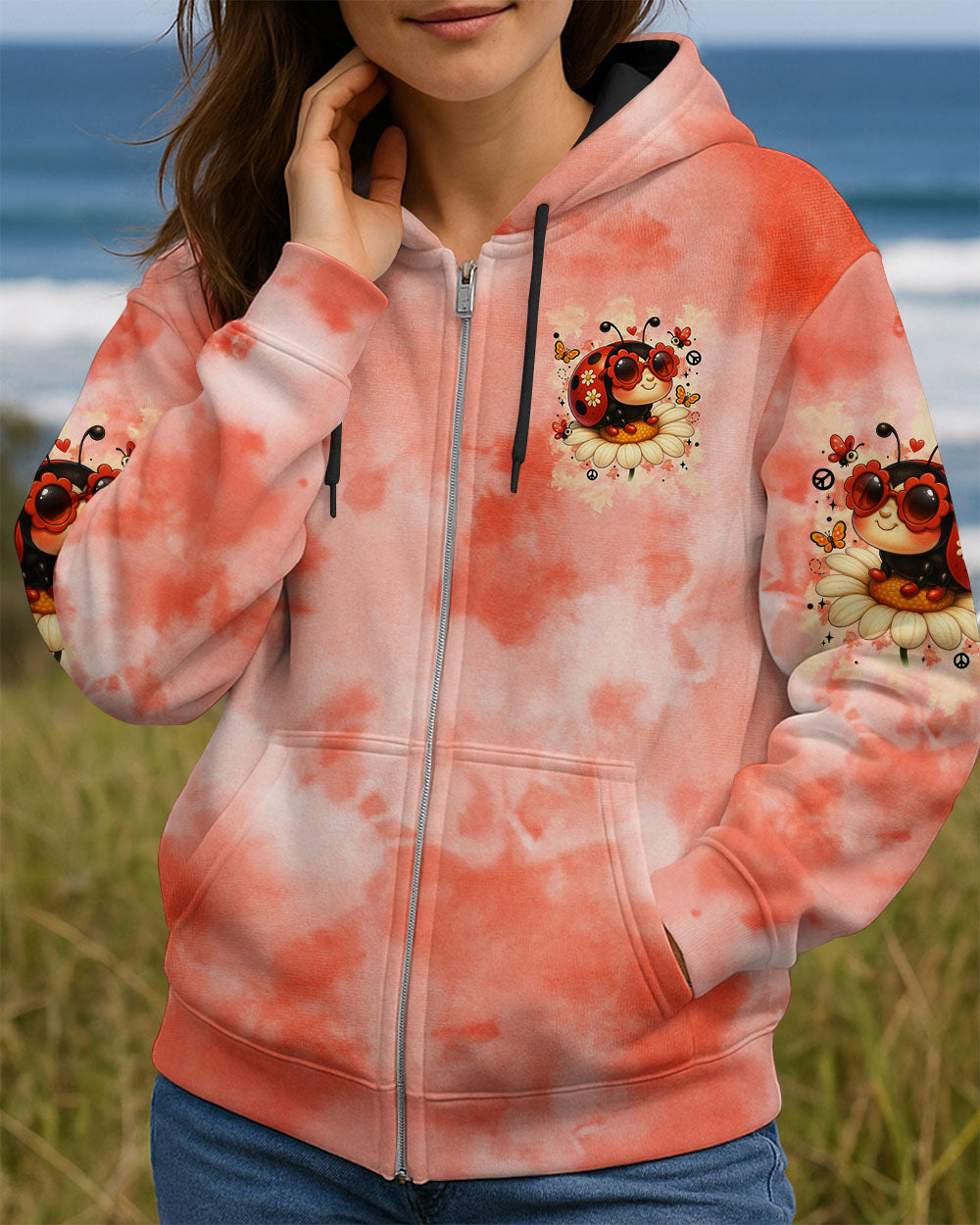 BE BRAVE LADYBUG ALL OVER PRINT - TYTM2406251