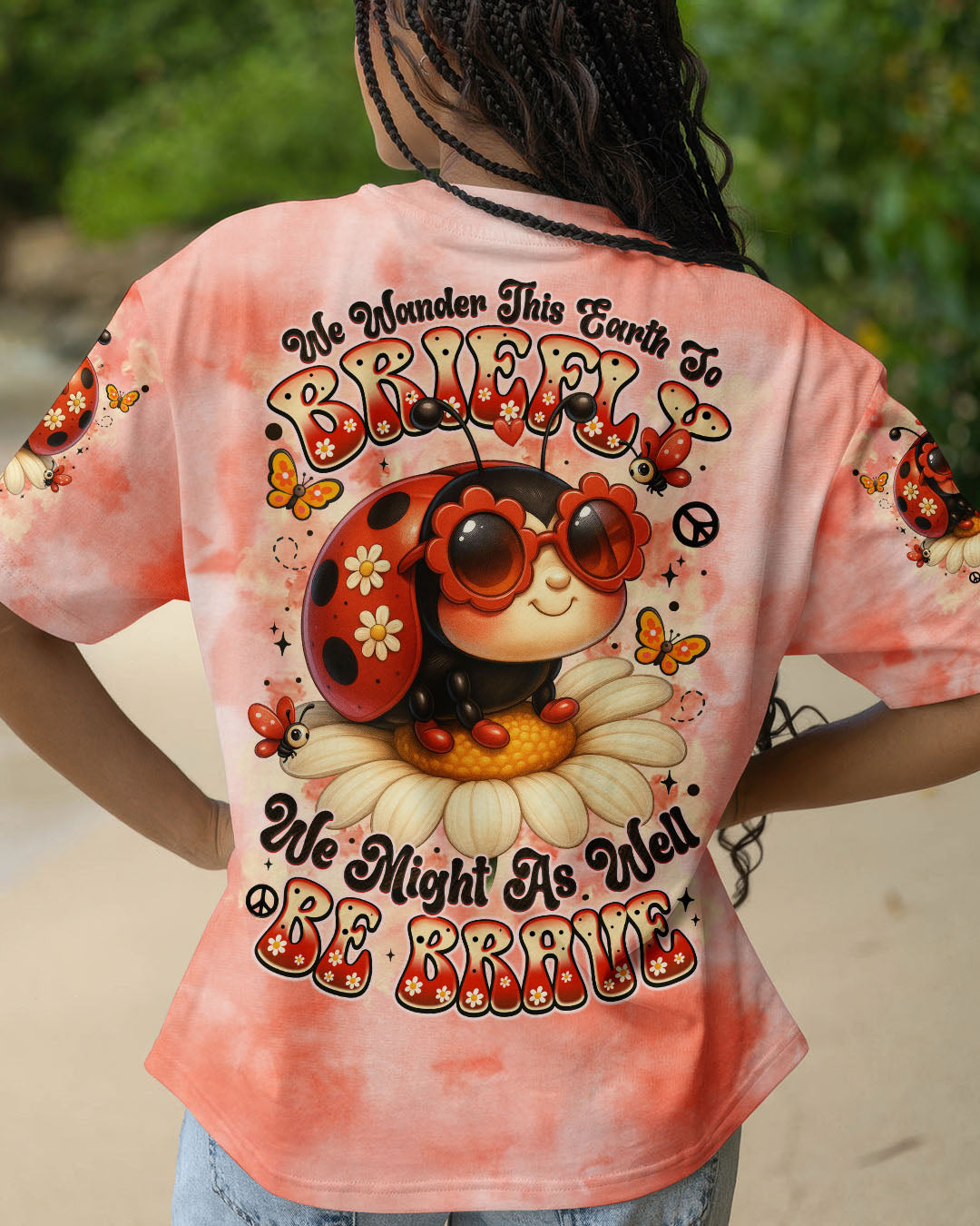 BE BRAVE LADYBUG ALL OVER PRINT - TYTM2406251