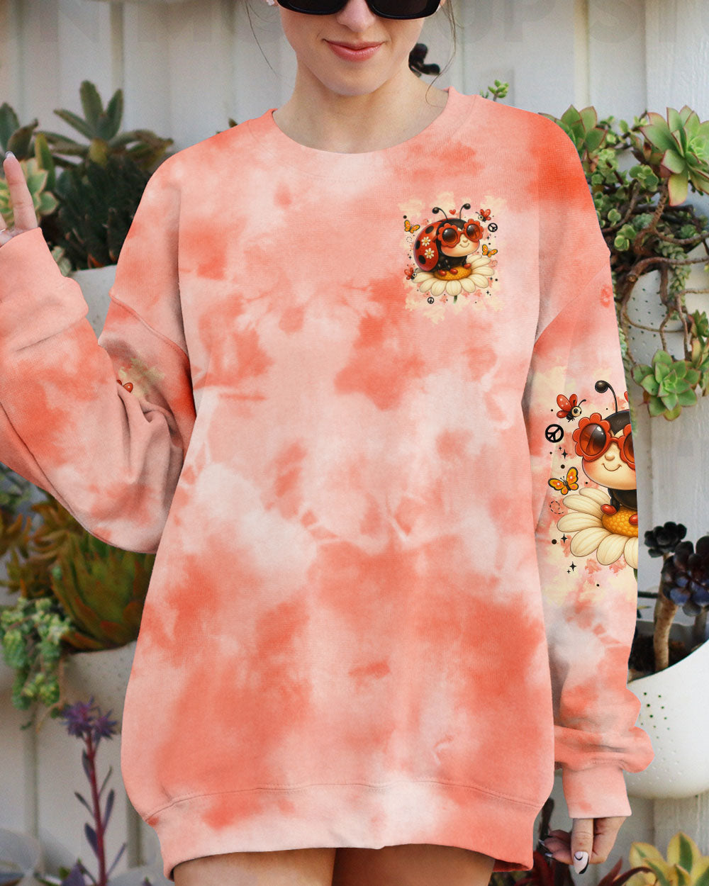 BE BRAVE LADYBUG ALL OVER PRINT - TYTM2406251