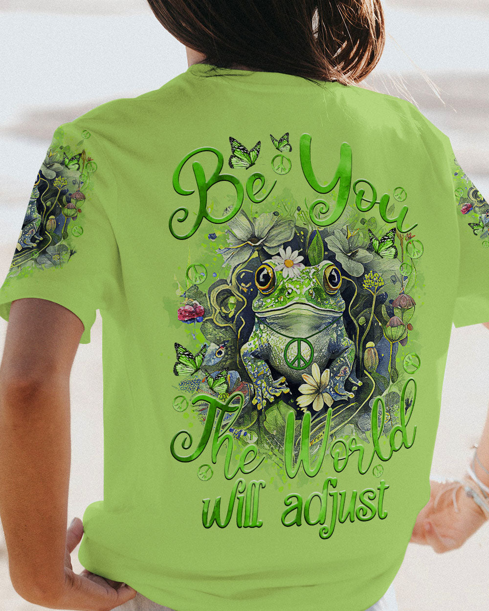 BE YOU THE WORLD WILL ADJUST ALL OVER PRINT - TYTM2408231
