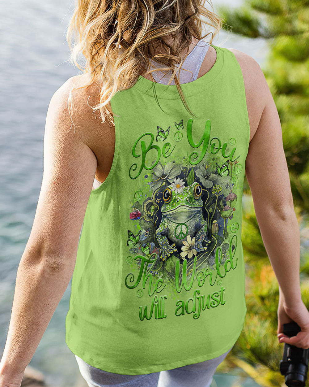BE YOU THE WORLD WILL ADJUST ALL OVER PRINT - TYTM2408231
