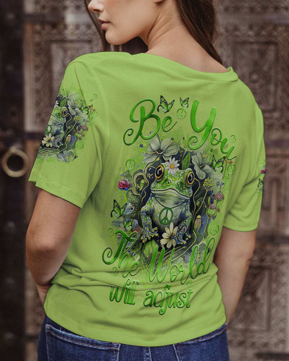 BE YOU THE WORLD WILL ADJUST ALL OVER PRINT - TYTM2408231