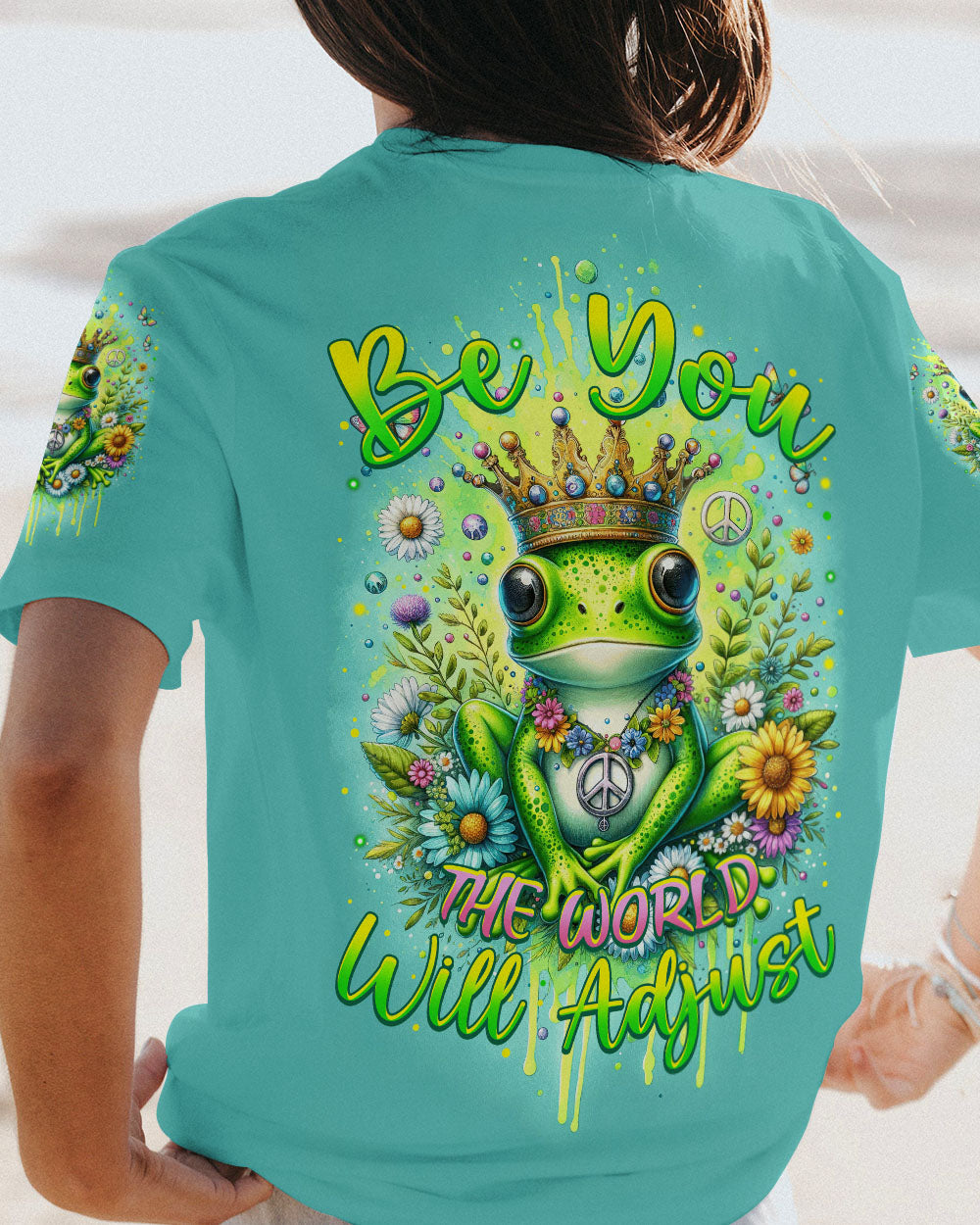 BE YOU THE WORLD WILL ADJUST ALL OVER PRINT - TYTM2411231
