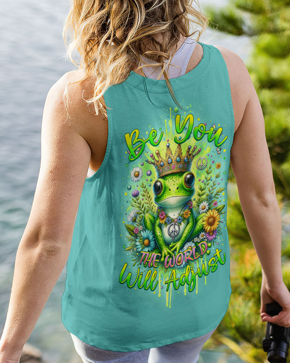 BE YOU THE WORLD WILL ADJUST ALL OVER PRINT - TYTM2411231