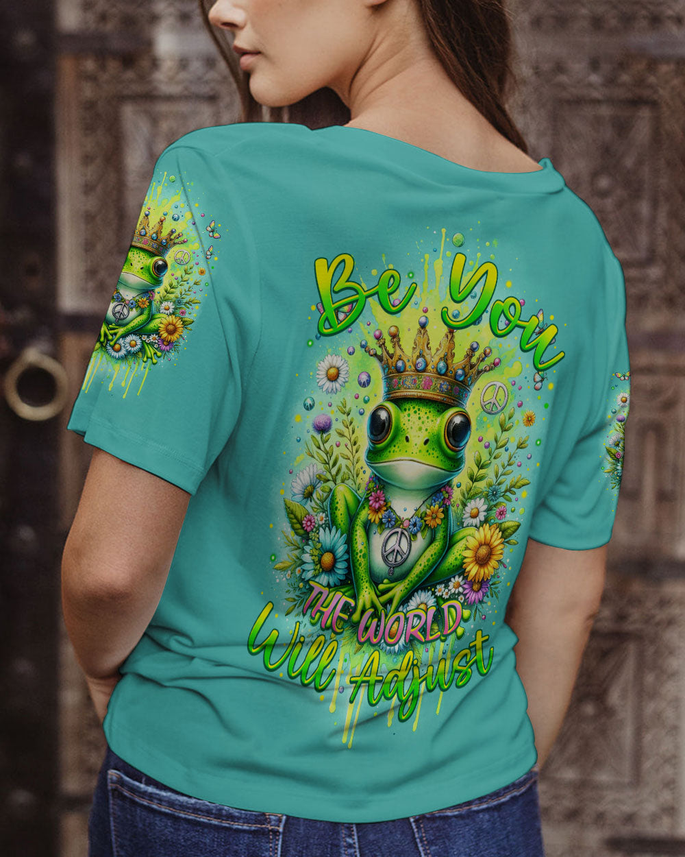 BE YOU THE WORLD WILL ADJUST ALL OVER PRINT - TYTM2411231