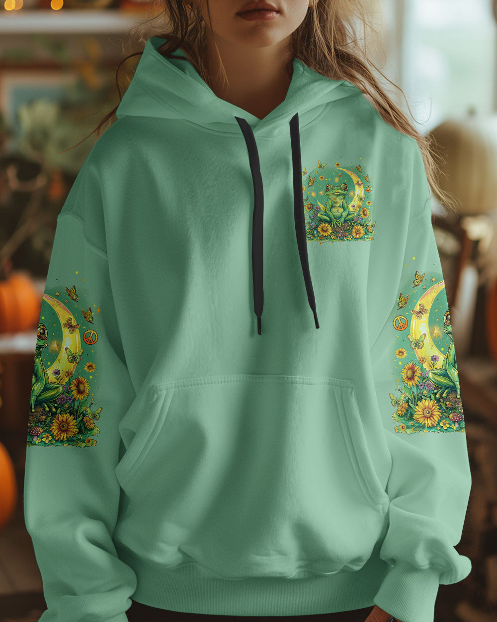 JUST BREATHE FROG ALL OVER PRINT - TYTM2412242