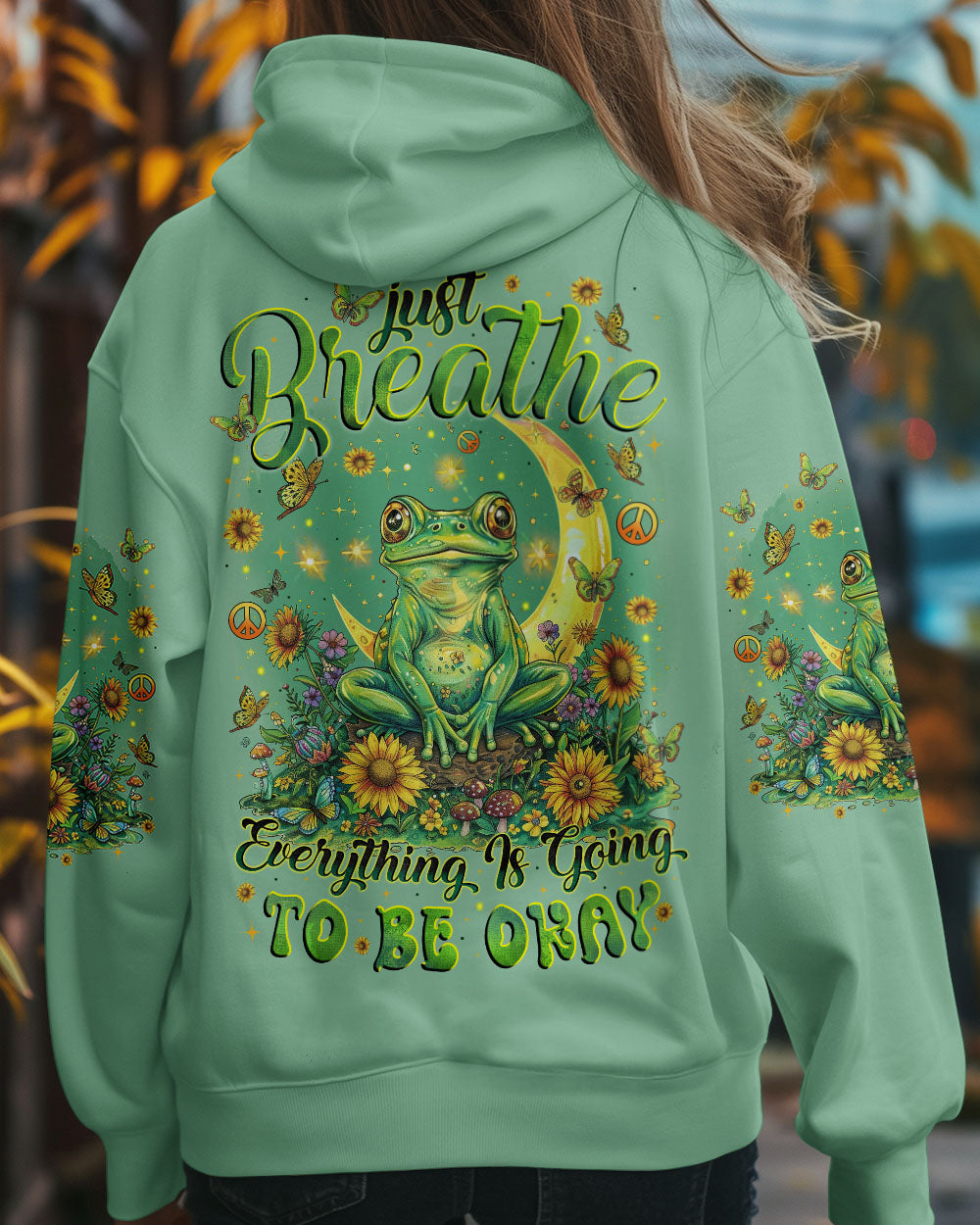 JUST BREATHE FROG ALL OVER PRINT - TYTM2412242
