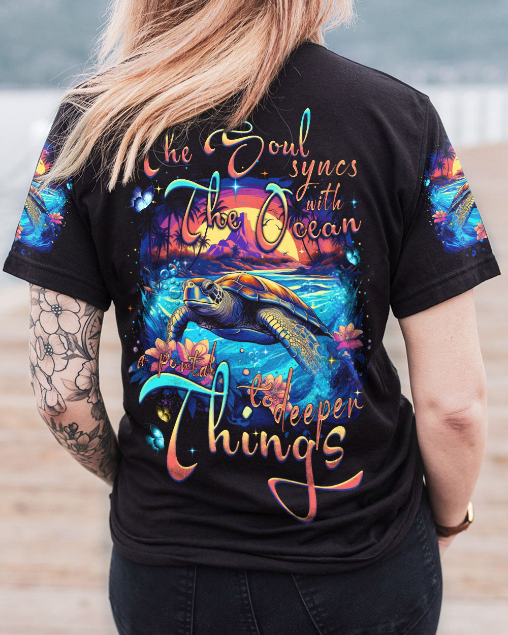 THE SOUL SYNCS WITH THE OCEAN ALL OVER PRINT - TYTM2505233