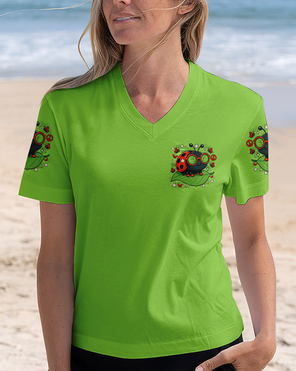 BE THE REASON SOMEONE SMILES TODAY LADYBUG ALL OVER PRINT - TYTM2506252