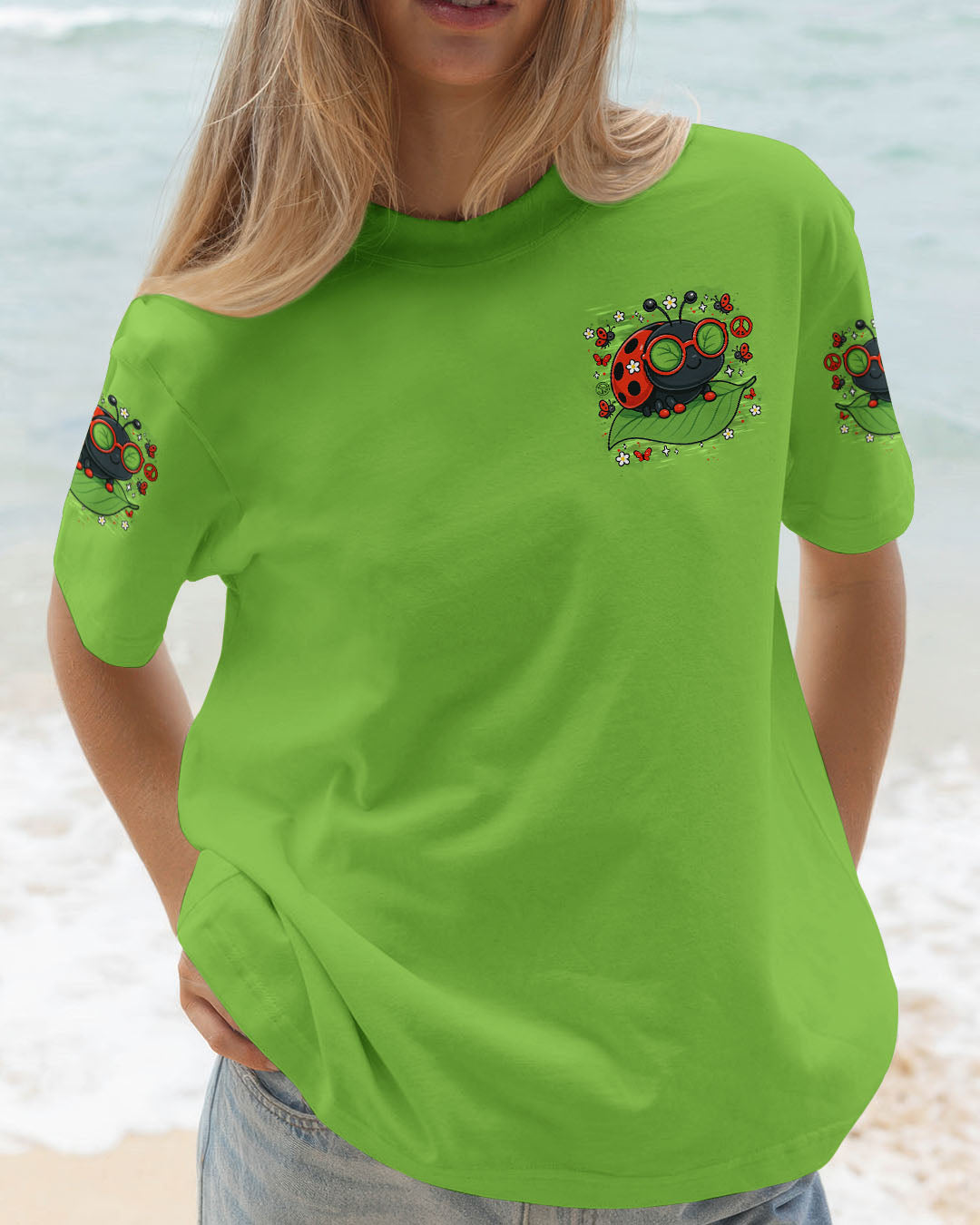 BE THE REASON SOMEONE SMILES TODAY LADYBUG ALL OVER PRINT - TYTM2506252