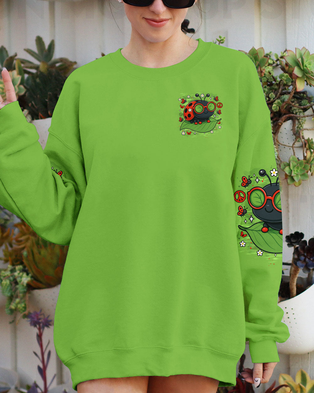 BE THE REASON SOMEONE SMILES TODAY LADYBUG ALL OVER PRINT - TYTM2506252