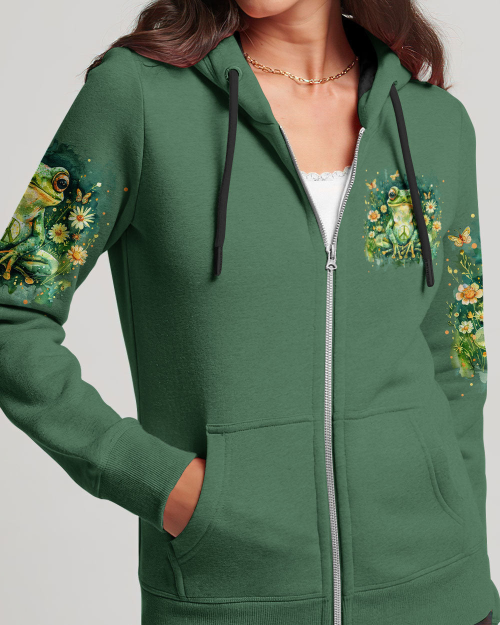 DON'T WORRY BE HAPPY FROG ALL OVER PRINT - TYTM2602243