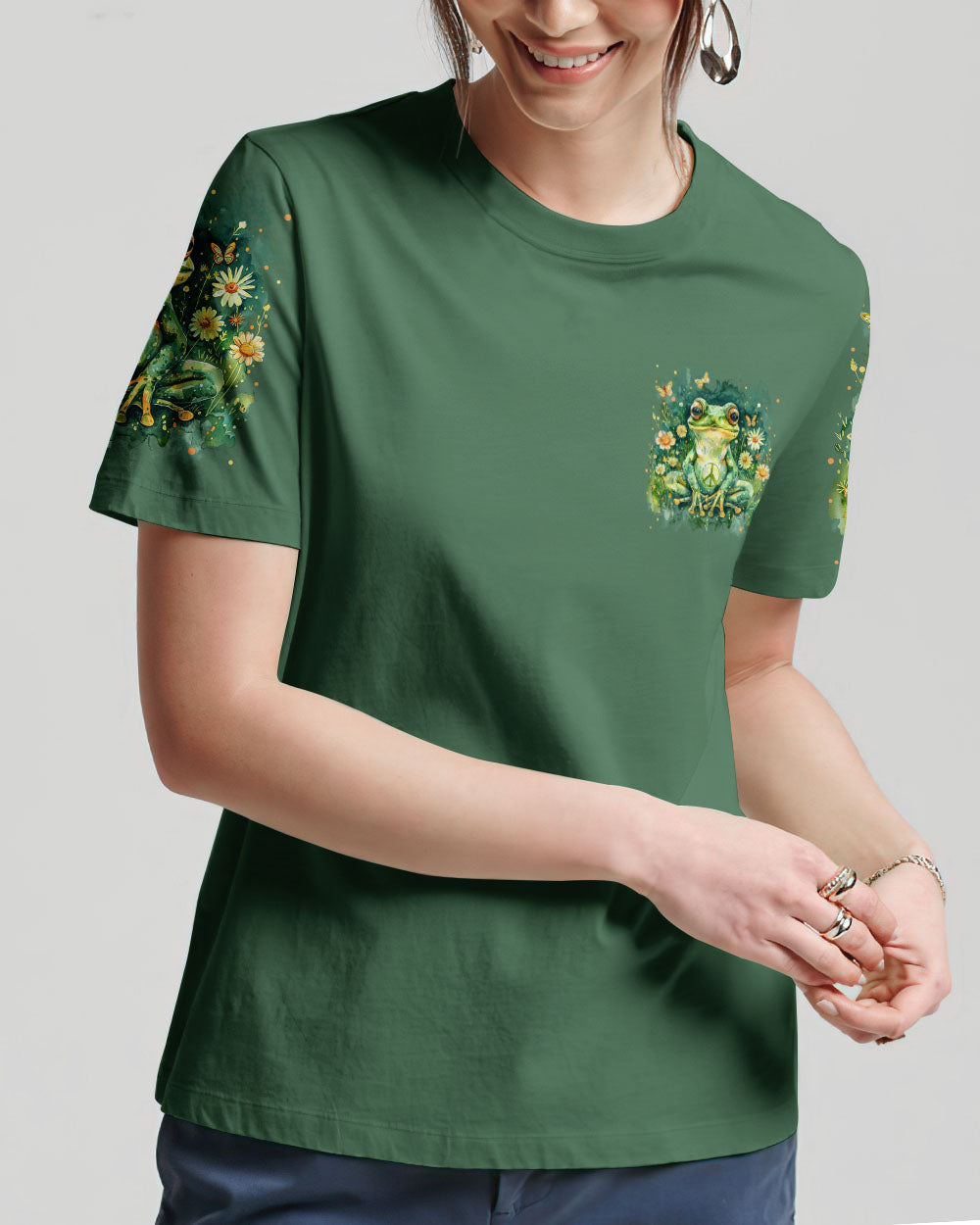 DON'T WORRY BE HAPPY FROG ALL OVER PRINT - TYTM2602243