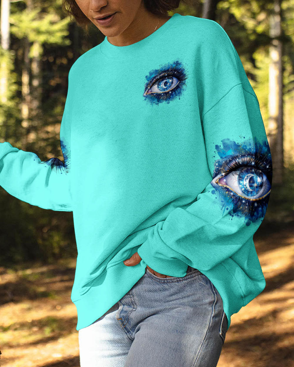 THE EYES ARE USELESS WHEN THE MIND IS BLIND ALL OVER PRINT - TYTM2605252