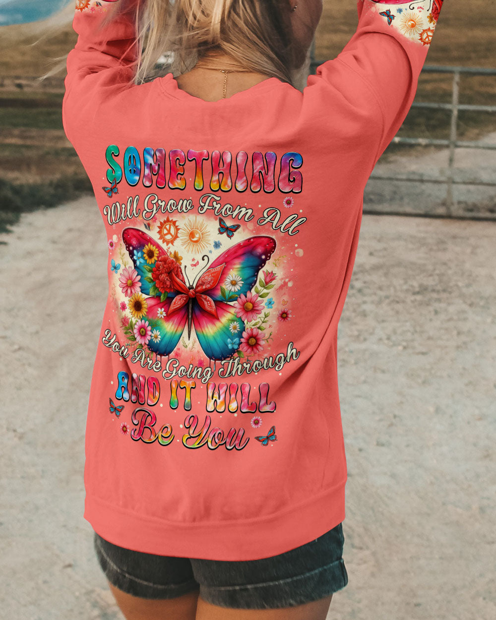 IT WILL BE YOU BUTTERFLY ALL OVER PRINT - TYTM2606242