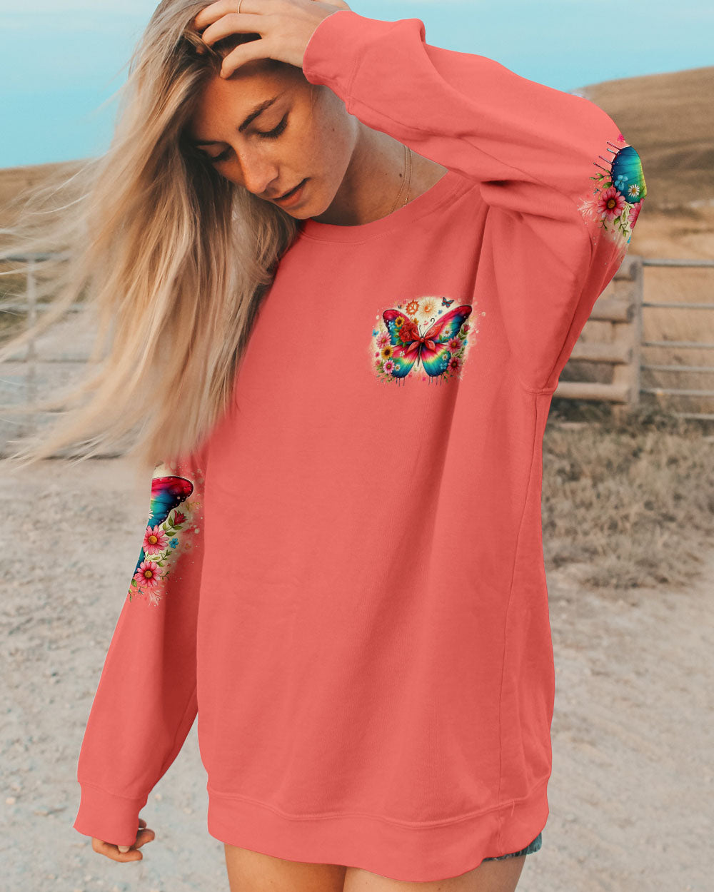 IT WILL BE YOU BUTTERFLY ALL OVER PRINT - TYTM2606242