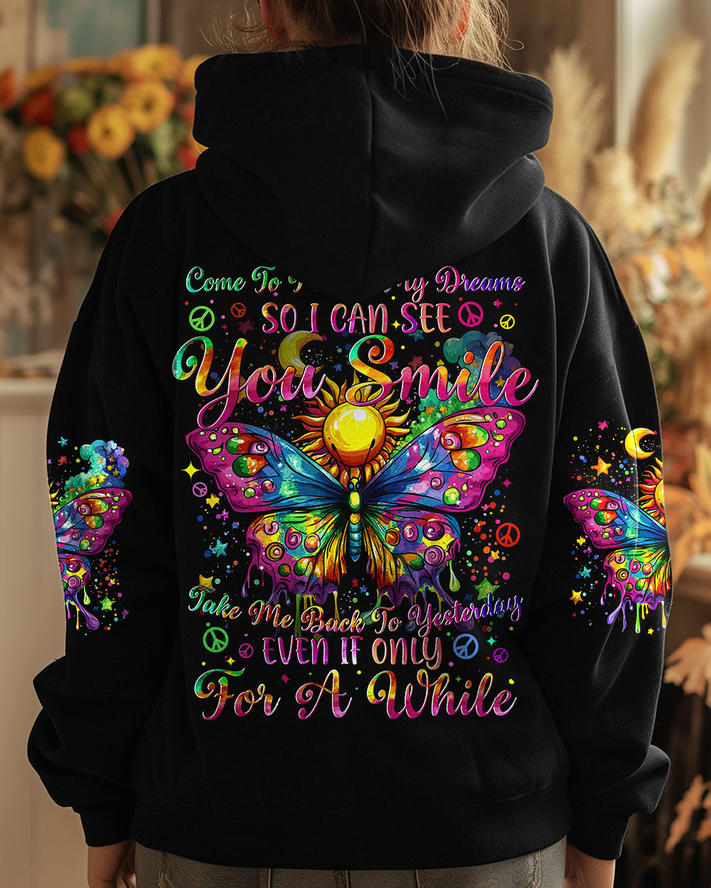 COME TO ME IN MY DREAMS BUTTERFLY ALL OVER PRINT - TYTM2608241