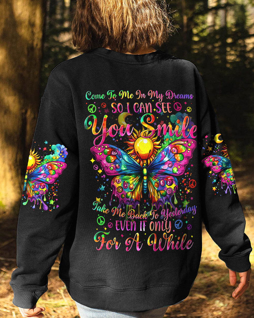 COME TO ME IN MY DREAMS BUTTERFLY ALL OVER PRINT - TYTM2608241
