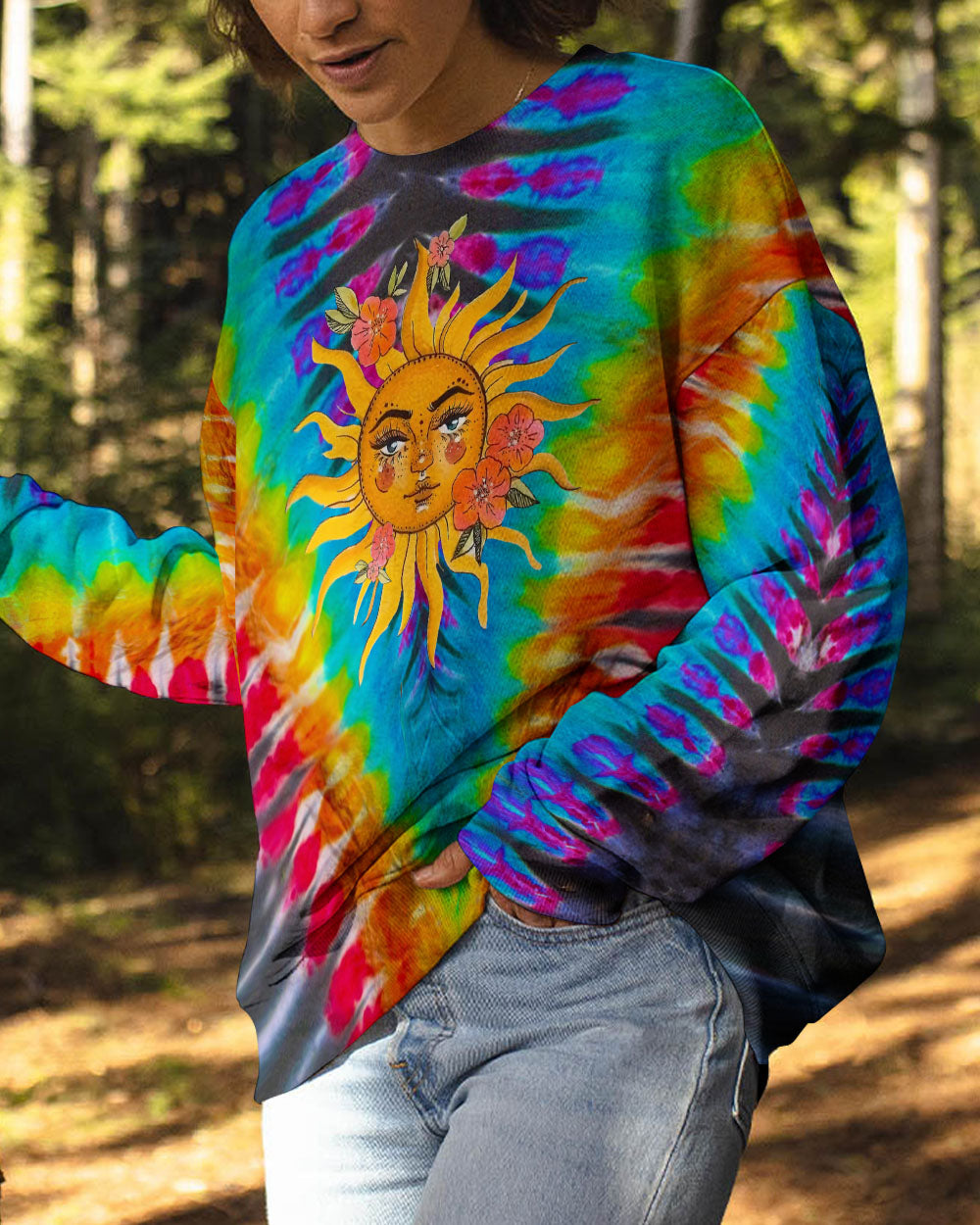 SUN TIE DYE ALL OVER PRINT - TYTM2705231