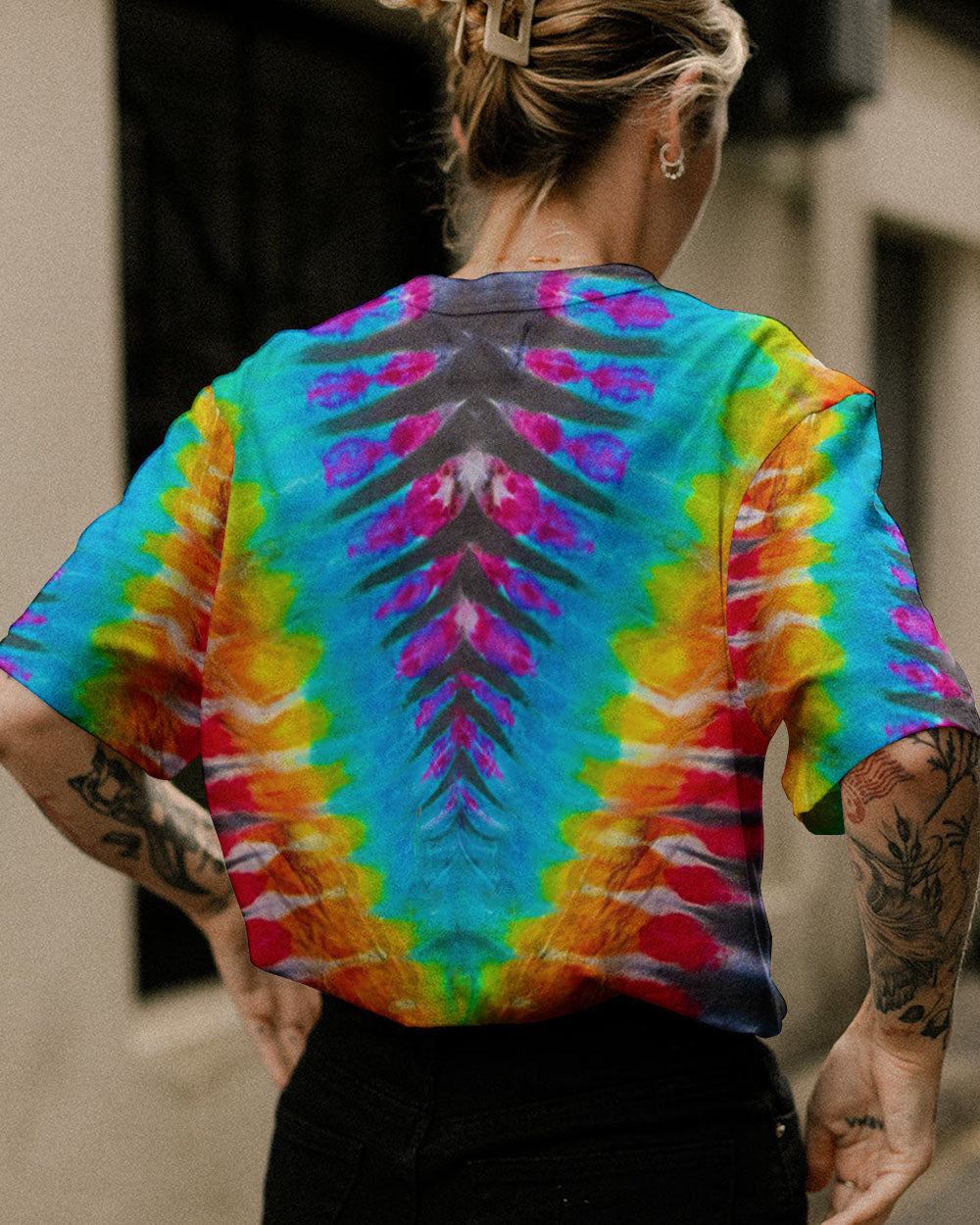 SUN TIE DYE ALL OVER PRINT - TYTM2705231