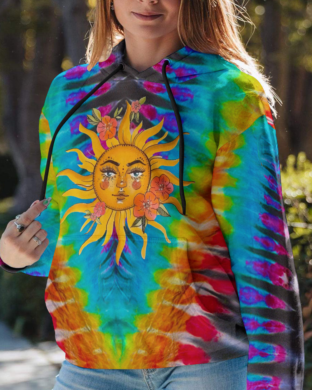 SUN TIE DYE ALL OVER PRINT - TYTM2705231