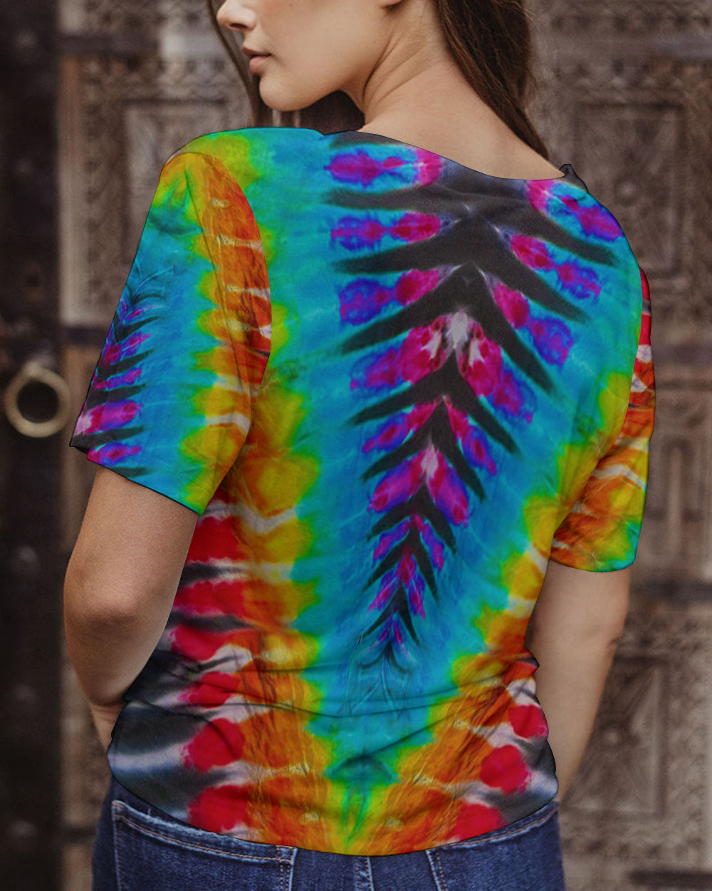 SUN TIE DYE ALL OVER PRINT - TYTM2705231