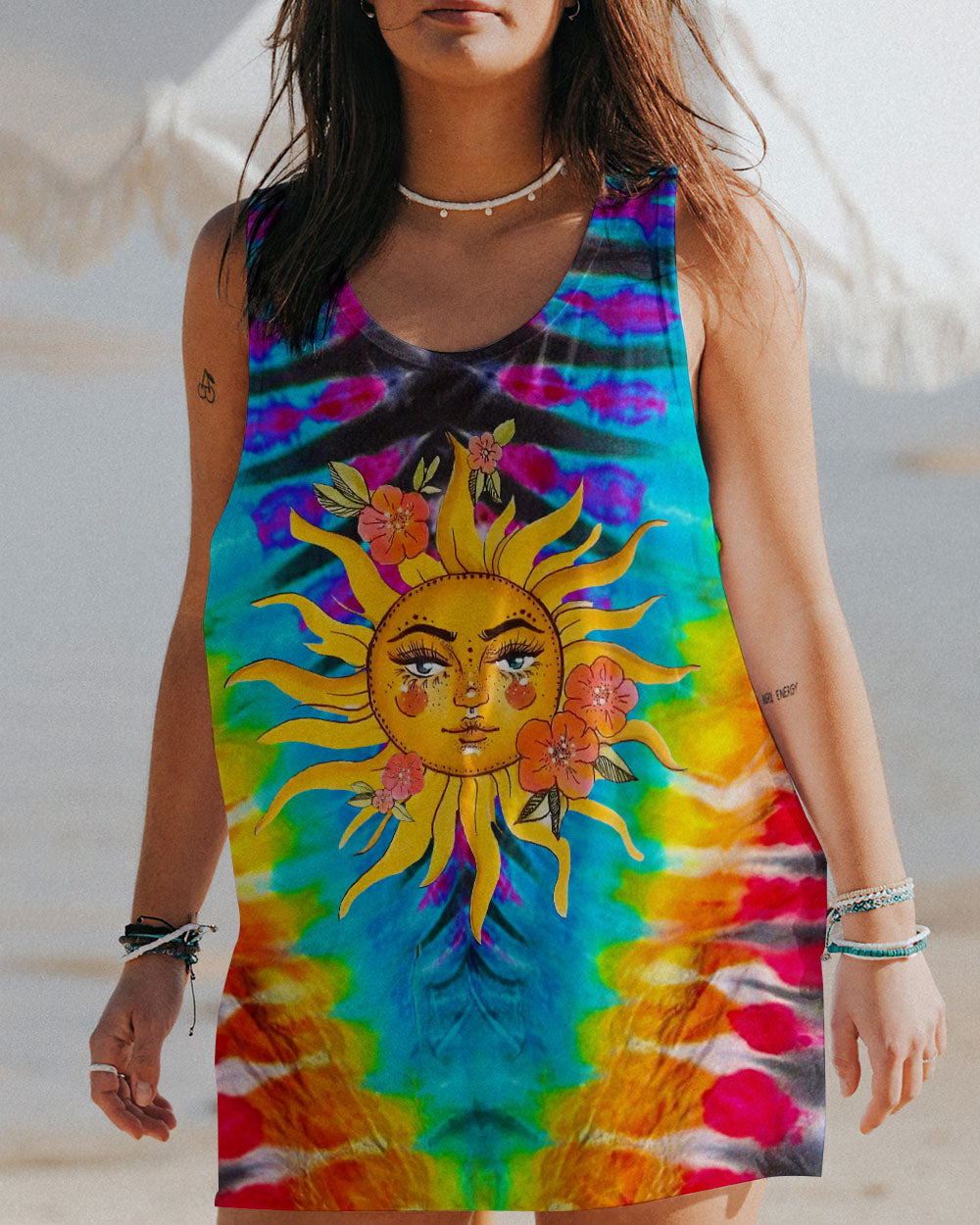SUN TIE DYE ALL OVER PRINT - TYTM2705231