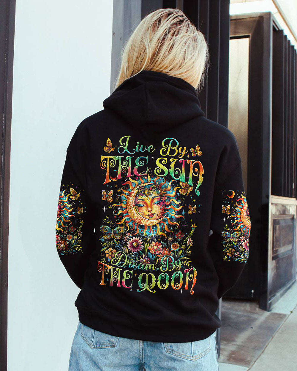LIVE BY THE SUN DREAM BY THE MOON ALL OVER PRINT - TYTM2707241