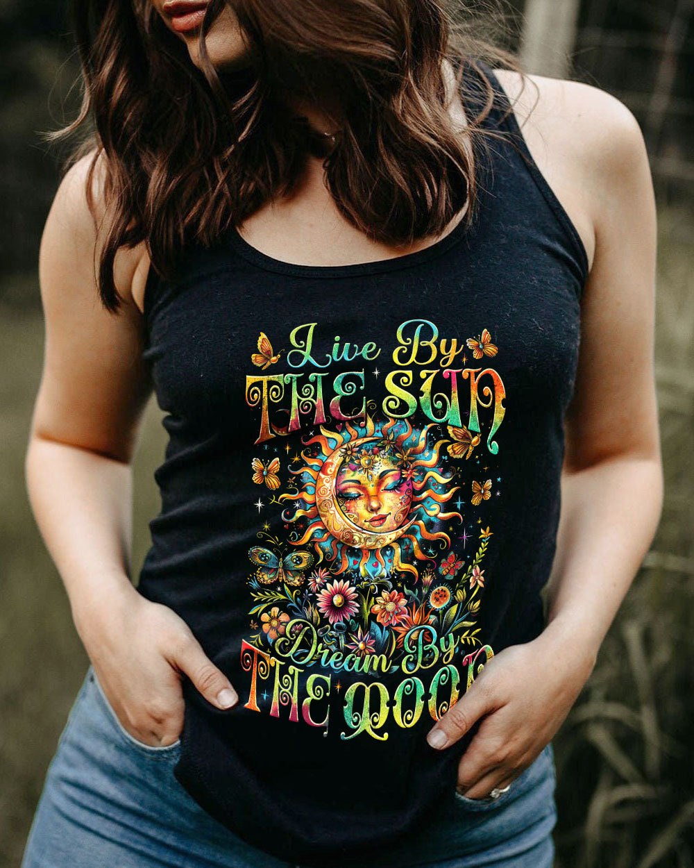 LIVE BY THE SUN DREAM BY THE MOON ALL OVER PRINT - TYTM2707241