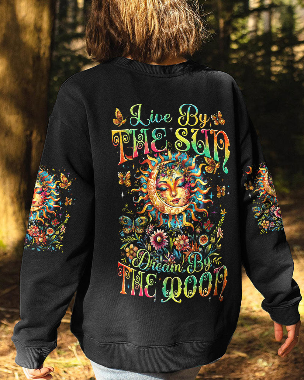LIVE BY THE SUN DREAM BY THE MOON ALL OVER PRINT - TYTM2707241