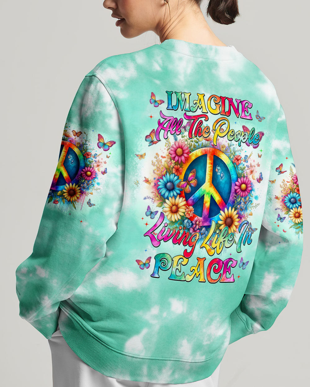 IMAGINE ALL THE PEOPLE LIVING LIFE IN PEACE ALL OVER PRINT - TYTM2805245