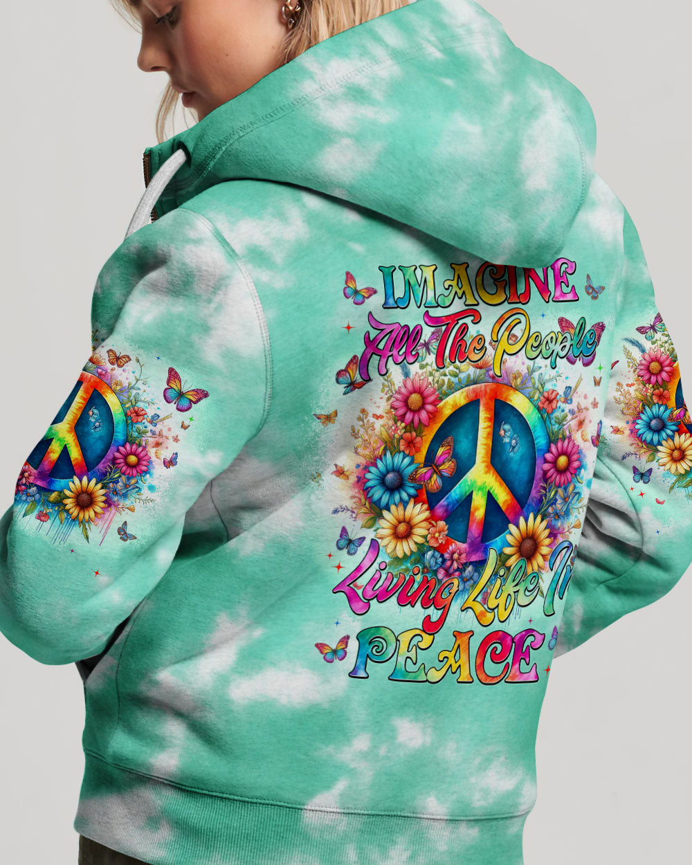 IMAGINE ALL THE PEOPLE LIVING LIFE IN PEACE ALL OVER PRINT - TYTM2805245