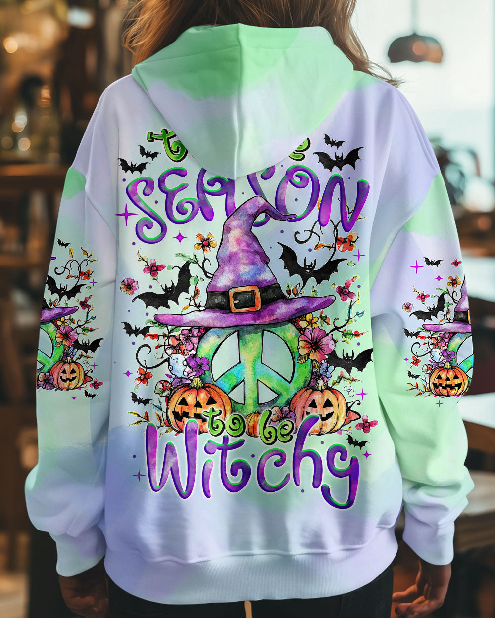 'TIS THE SEASON TO BE WITCHY HALLOWEEN ALL OVER PRINT - TYTM2808241