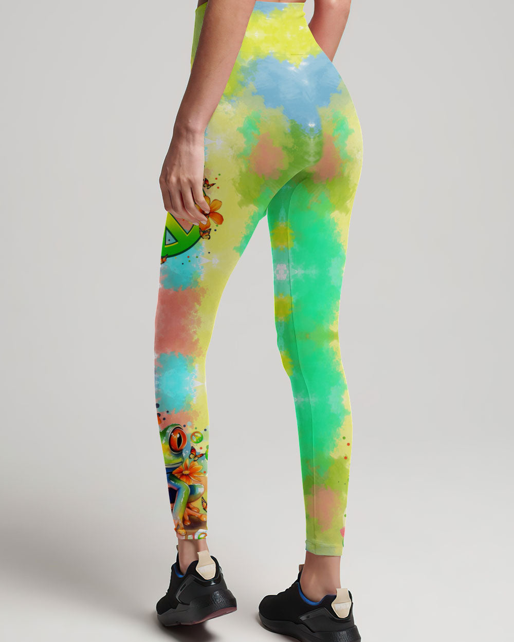 BE YOU THE WORLD WILL ADJUST FROG ALL OVER PRINT - TYTM2811233