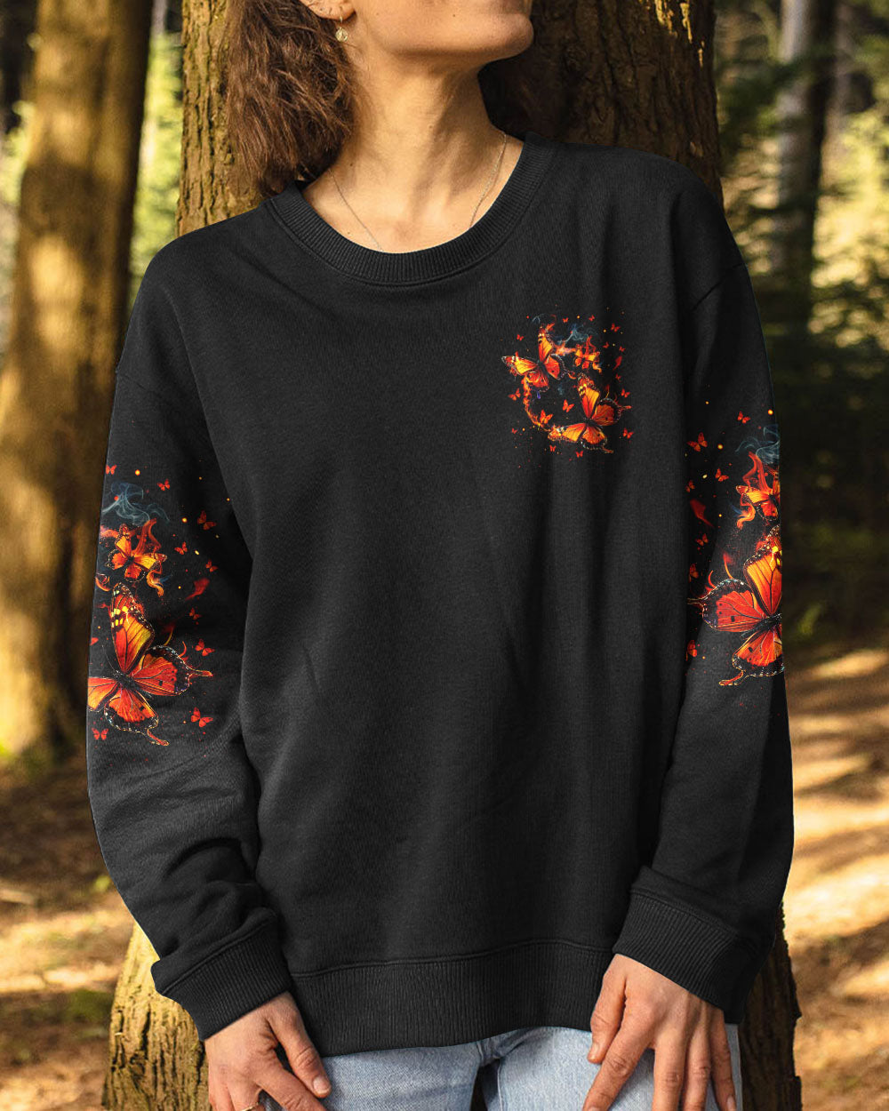 JUST BELIEVE BUTTERFLIES ALL OVER PRINT - TYTM2812243