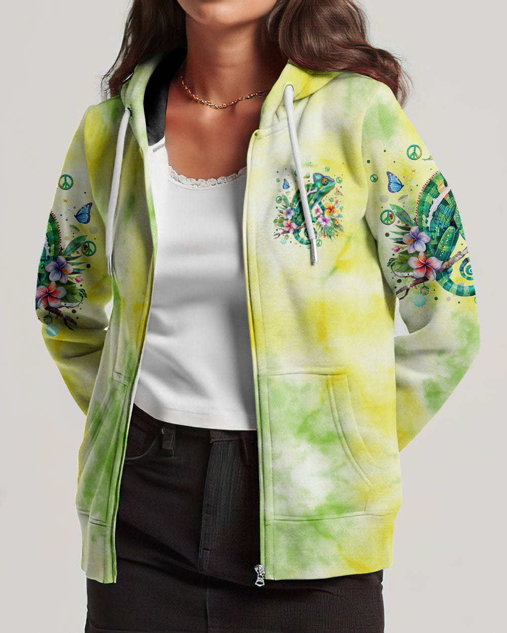 BE THE CHANGE YOU WANT TO SEE IN THE WORLD CHAMELEON ALL OVER PRINT - TYTM2903242