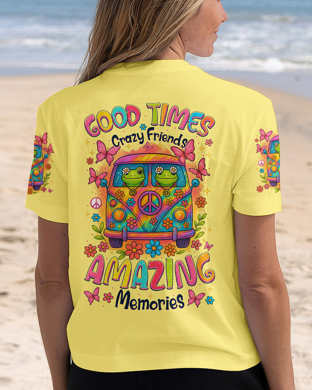 GOOD TIMES CRAZY FRIEND FROG ALL OVER PRINT - TYTM2904252