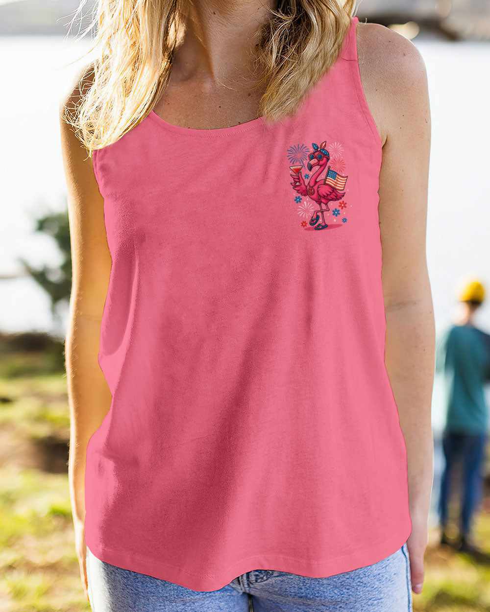 PRETTY IN PINK FLAMINGO ALL OVER PRINT - TYTM2905252