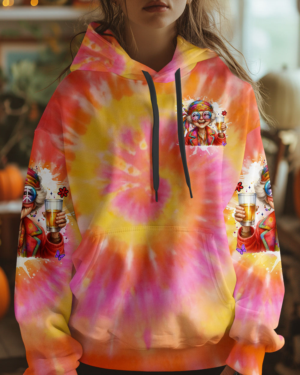 OLD HIPPIES TIE DYE ALL OVER PRINT - TYTM2905253