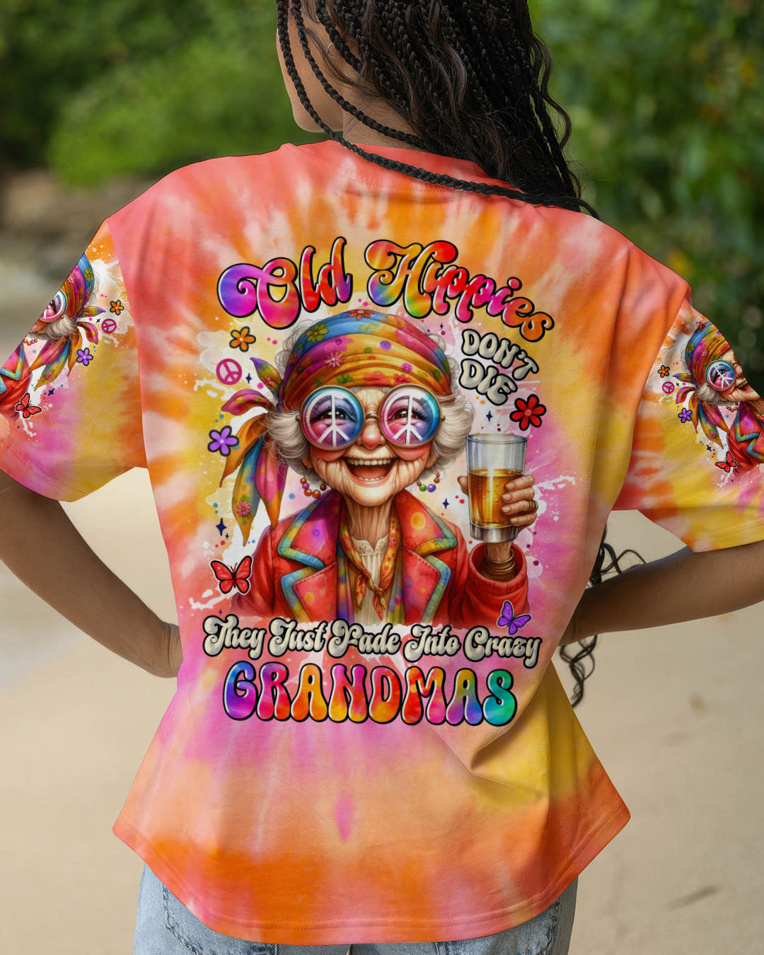 OLD HIPPIES TIE DYE ALL OVER PRINT - TYTM2905253