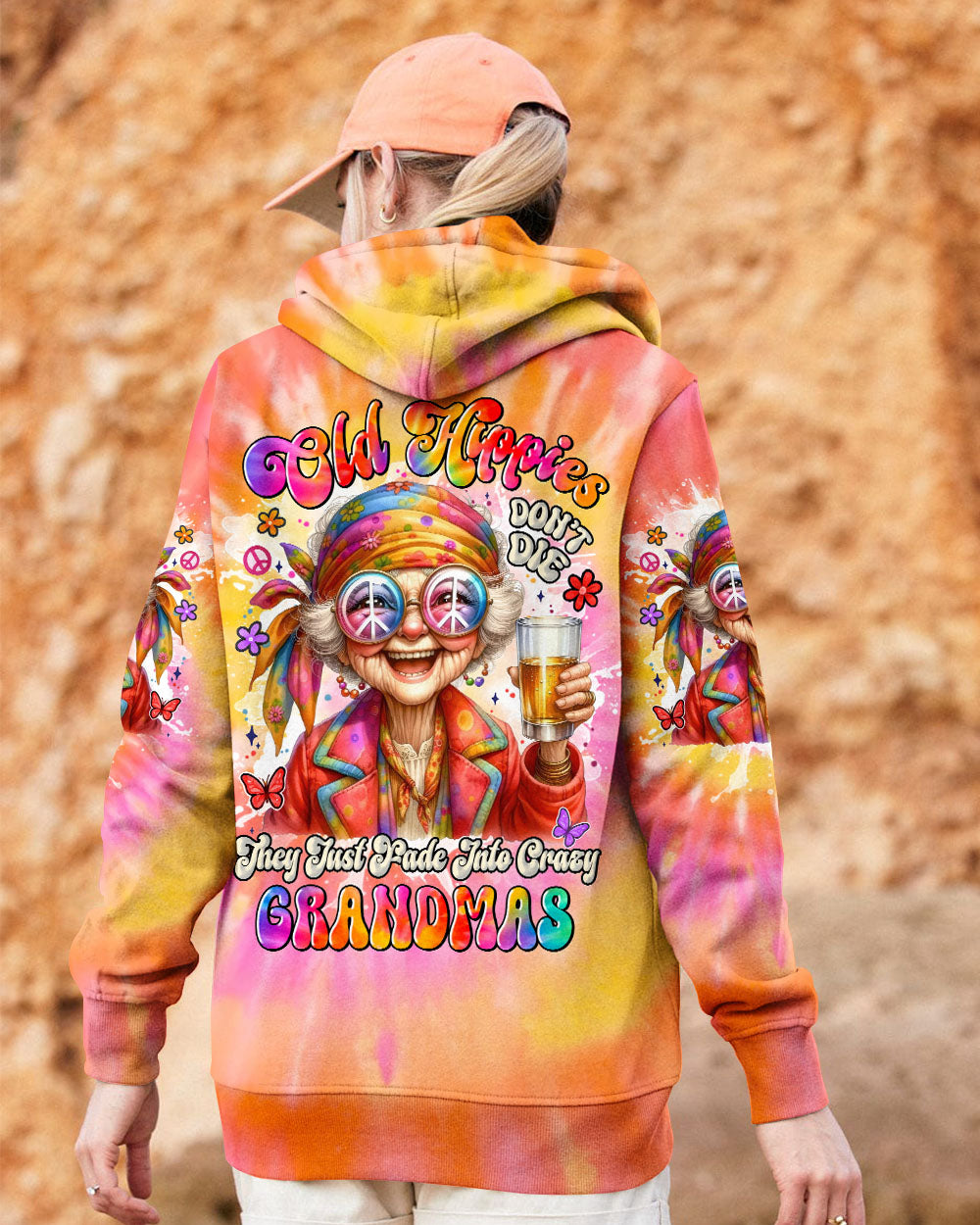 OLD HIPPIES TIE DYE ALL OVER PRINT - TYTM2905253