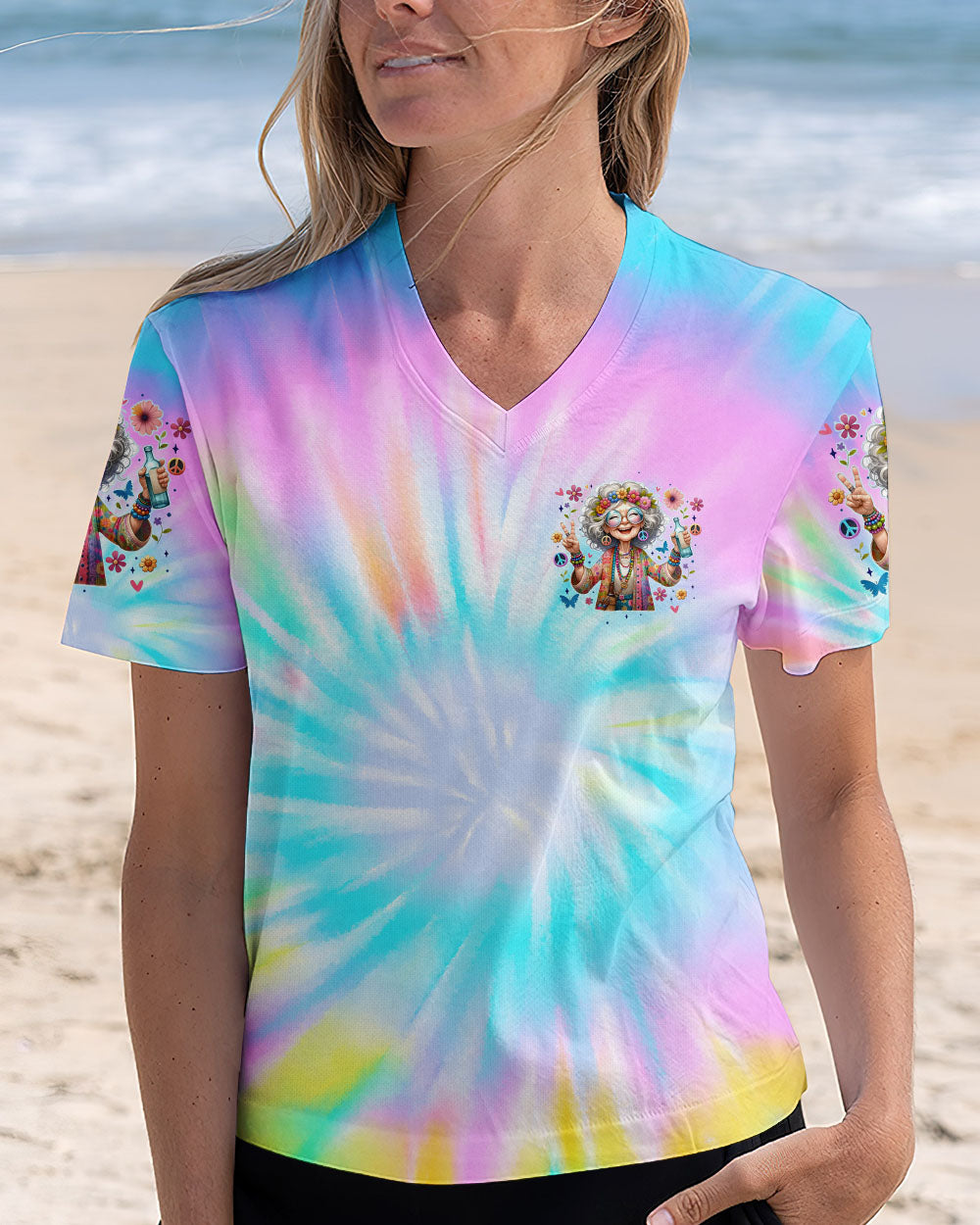 OLD HIPPIES TIE DYE ALL OVER PRINT - TYTM2905254