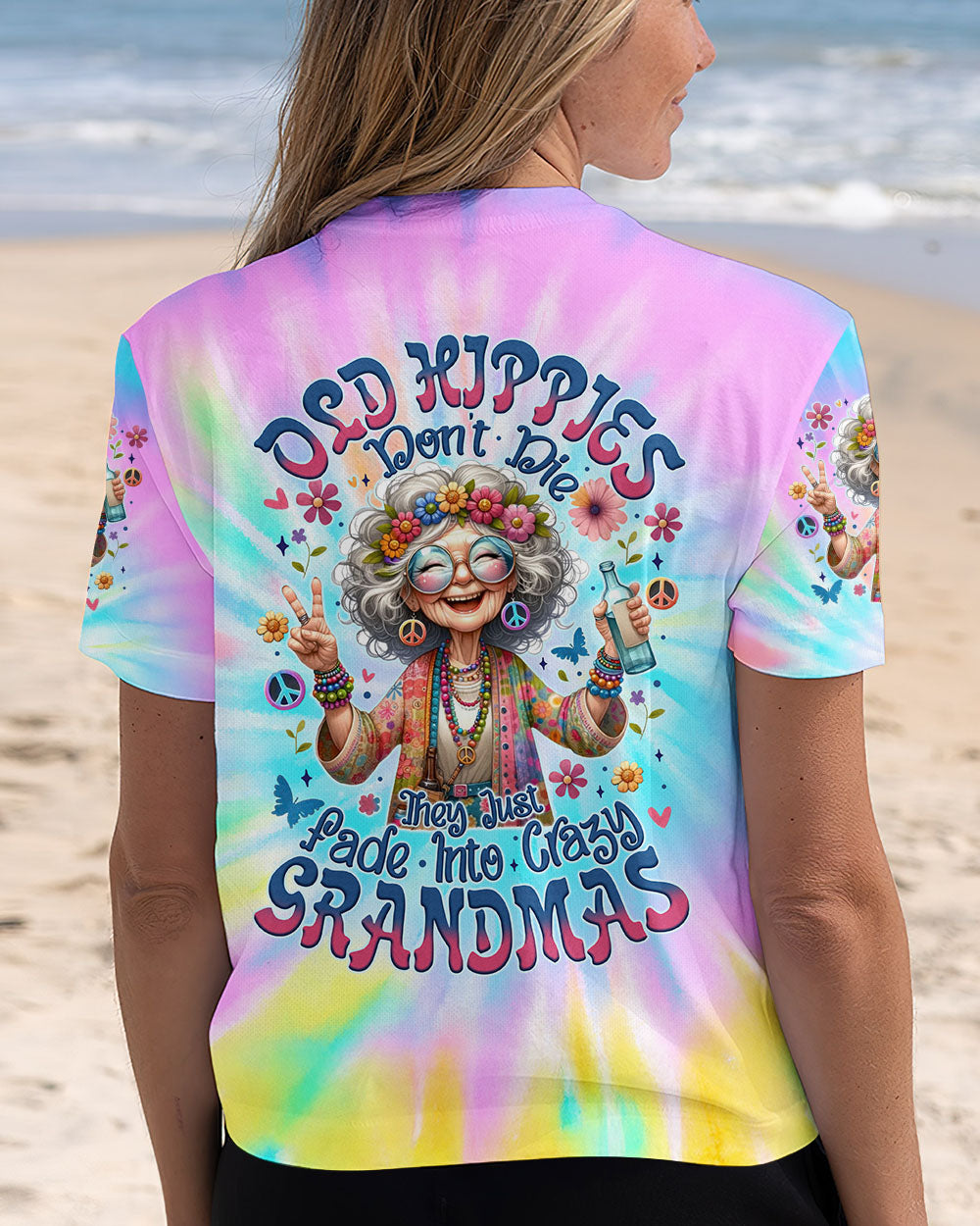 OLD HIPPIES TIE DYE ALL OVER PRINT - TYTM2905254