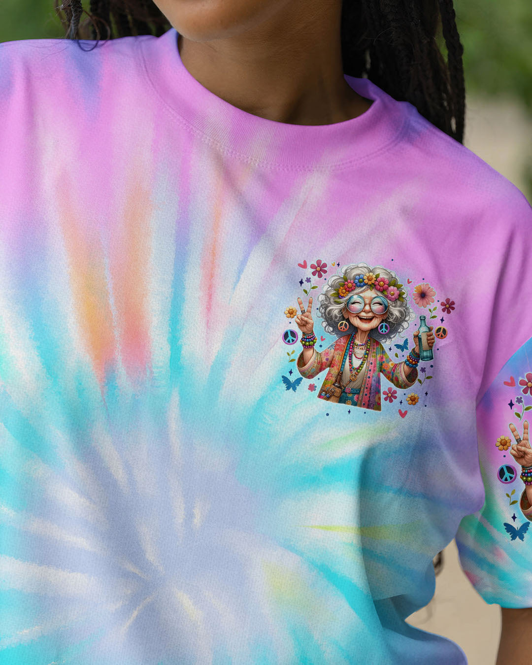 OLD HIPPIES TIE DYE ALL OVER PRINT - TYTM2905254