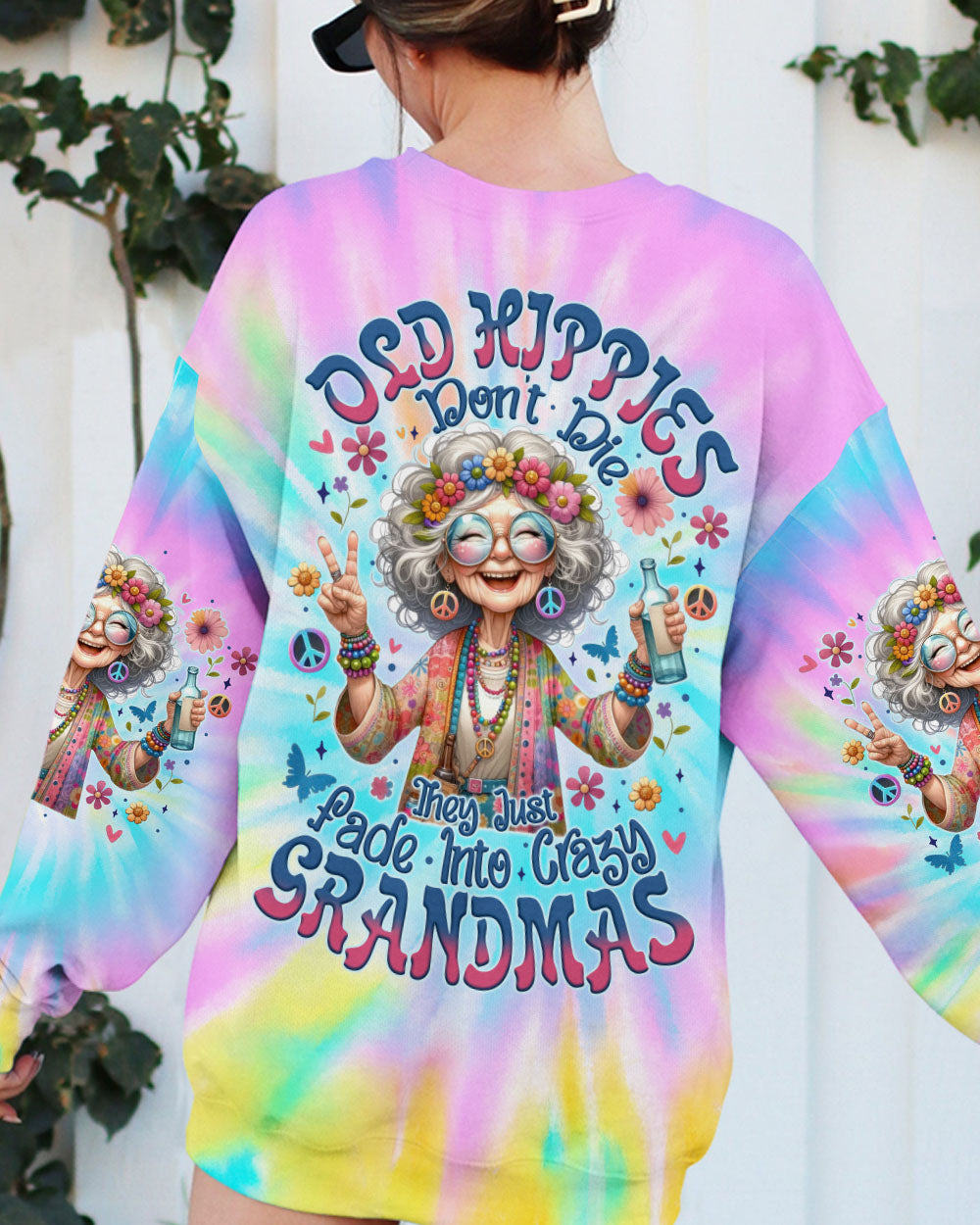 OLD HIPPIES TIE DYE ALL OVER PRINT - TYTM2905254